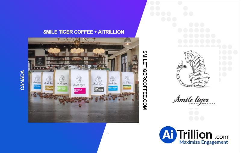 Smile tiger coffee is onboard with aitrillion