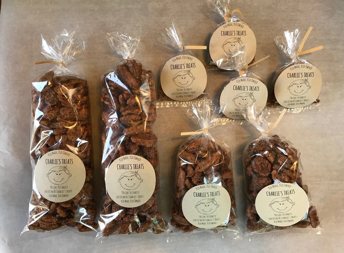 Charlies treats packaging
