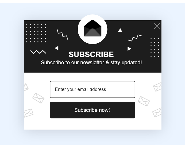Subscribe popup Subscribe popup