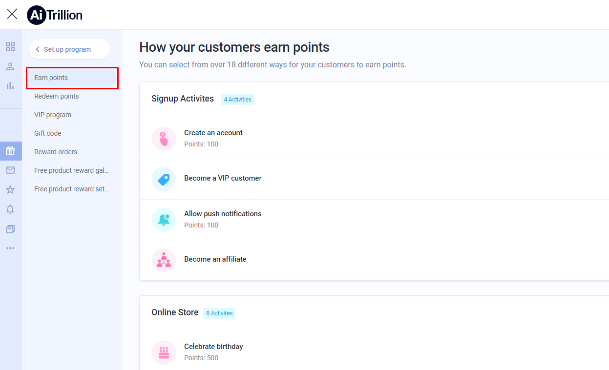 Earn Points Loyalty Program Shopify Earn Points Loyalty Program Shopify