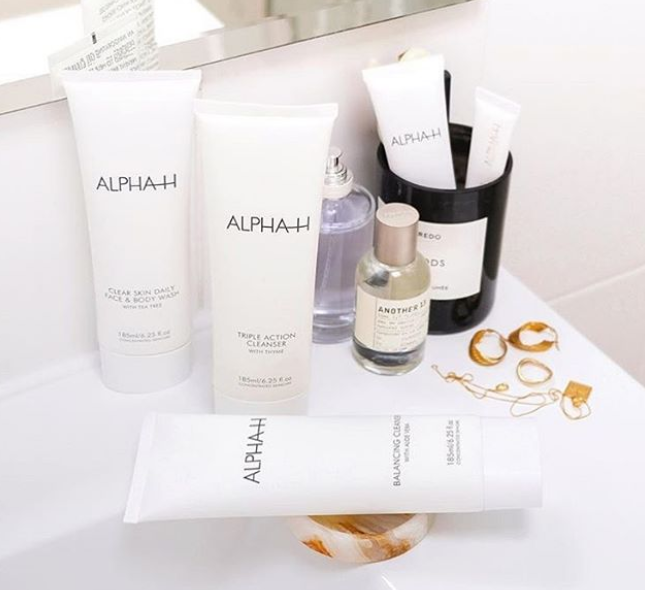 Alpha skin care