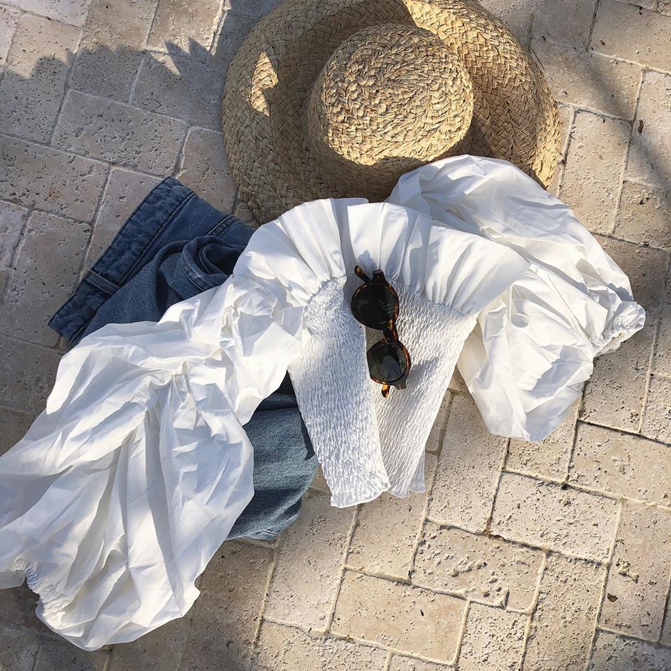 summer white top summer white top