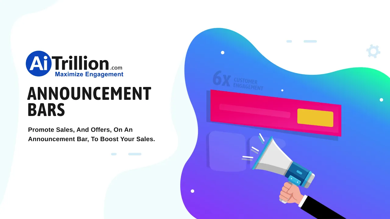 eCommerce Announcement & Countdown Timer Bar AiTrillion