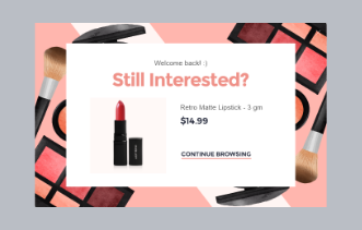 Cosmetic popup Cosmetic popup