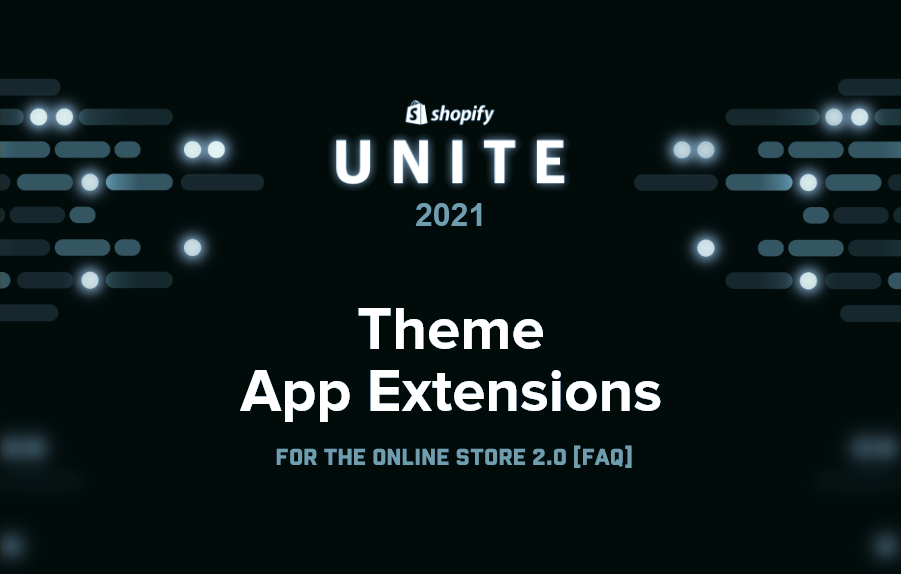 Theme app extensions for the Online Store