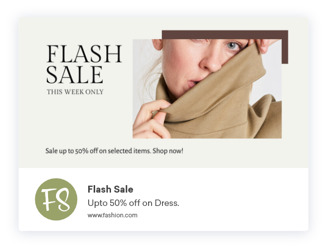 Promotional Web Push Notifications