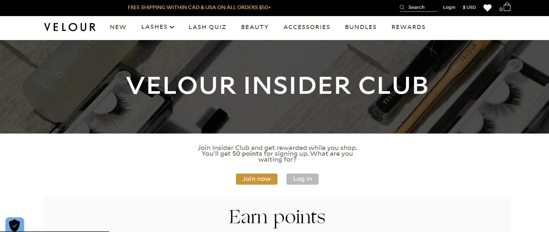 Velour uses the subscription-box Velour subscription-box