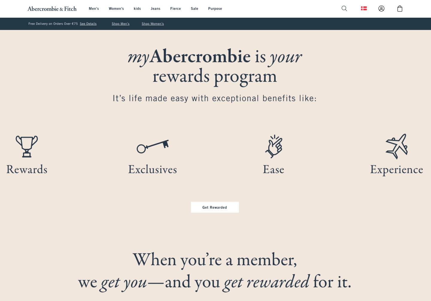 Abercrombie & Fitch’s collection Abercrombie & Fitch’s collection