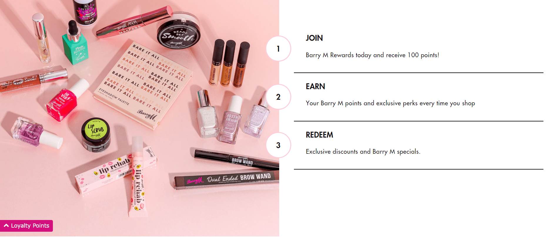 Barry M loyalty program Barry M loyalty program