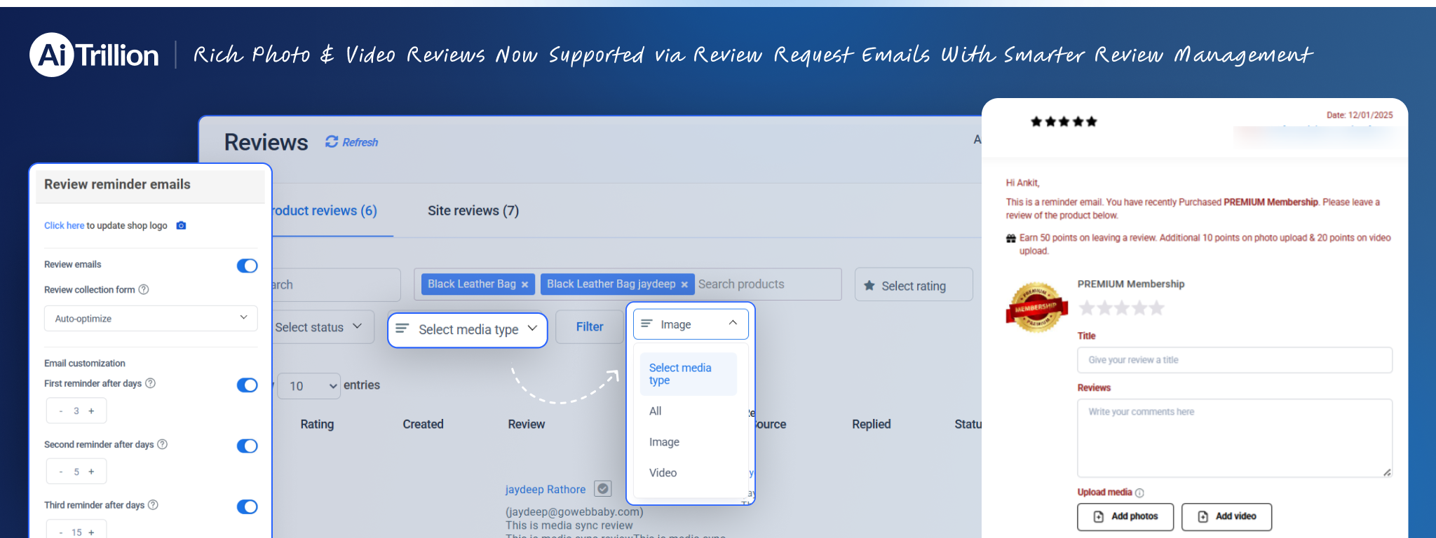 Rich Photo & Video Reviews Now Supported via Review Request Emails With Smarter Review Management