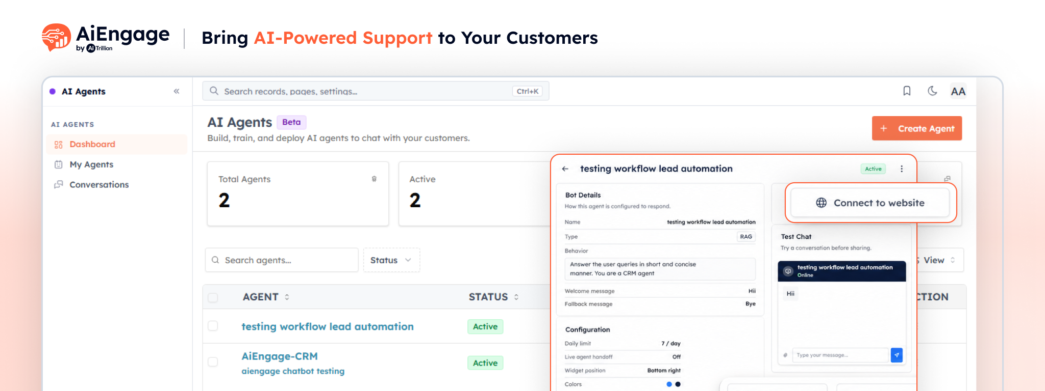 Bring AI-Powered Support to Your Customers
