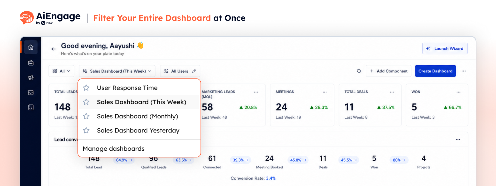 Filter Your Entire Dashboard at Once