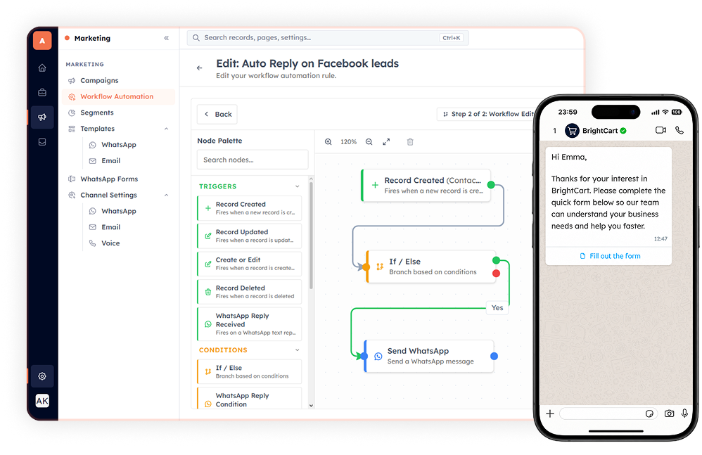 WhatsApp Flows & Lead Qualification