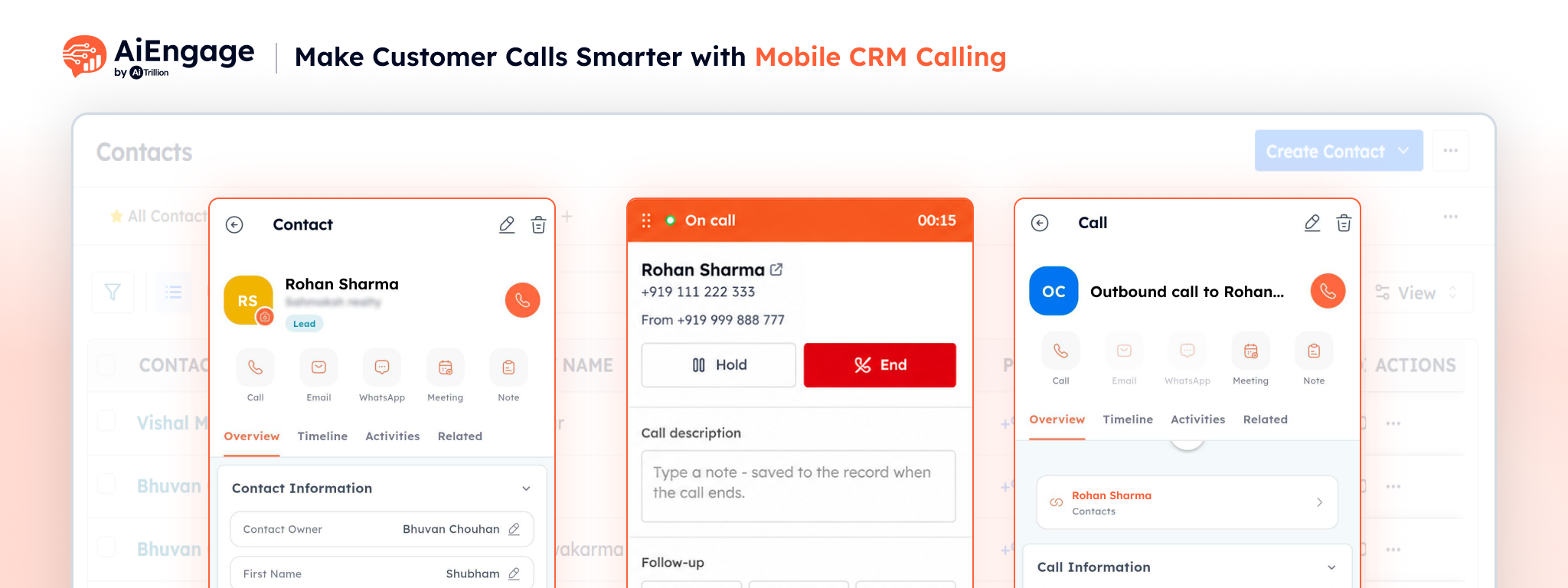 Make Customer Calls Smarter with Mobile CRM Calling